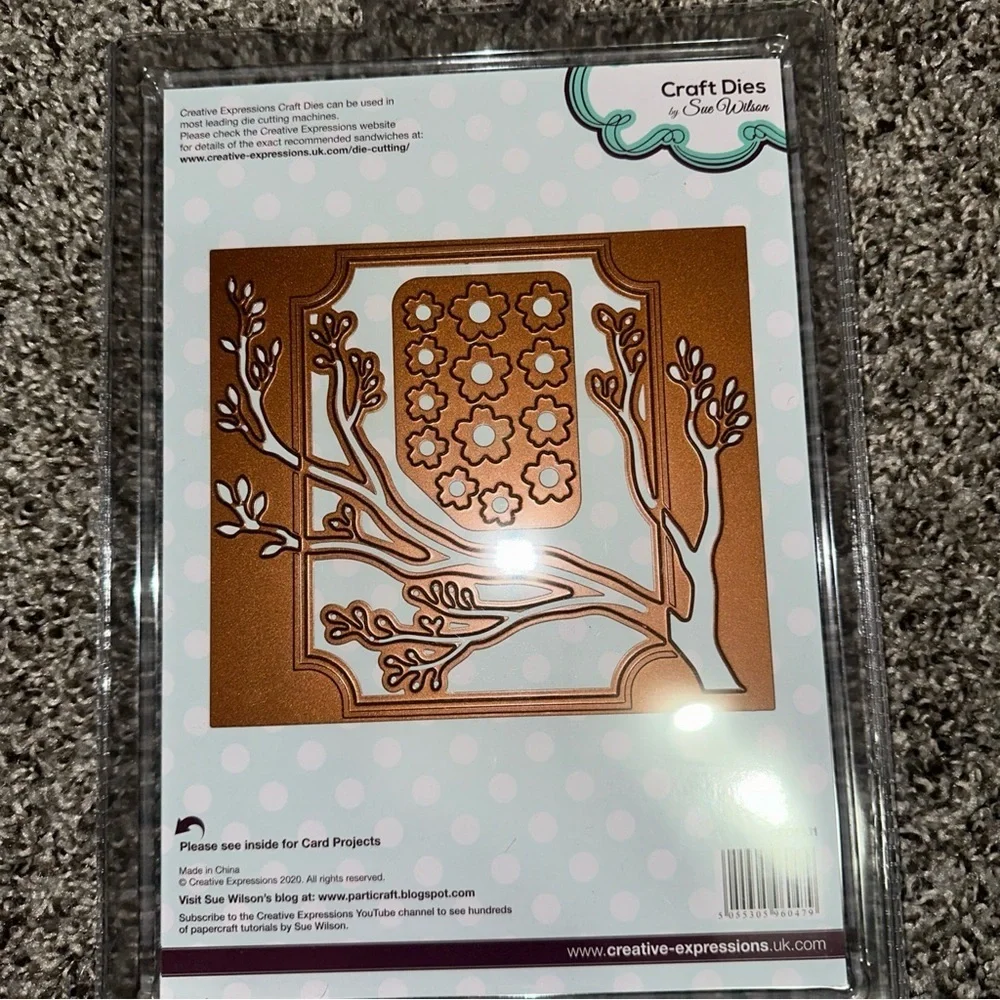 Creative Expressions Craft Dies - Cherry Blossom set of 2